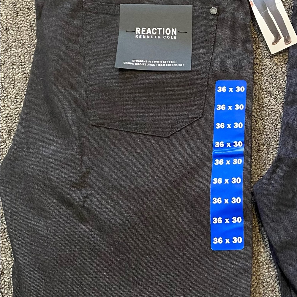 Reaction Kenneth Cole Jeans Straight Fit 36x30